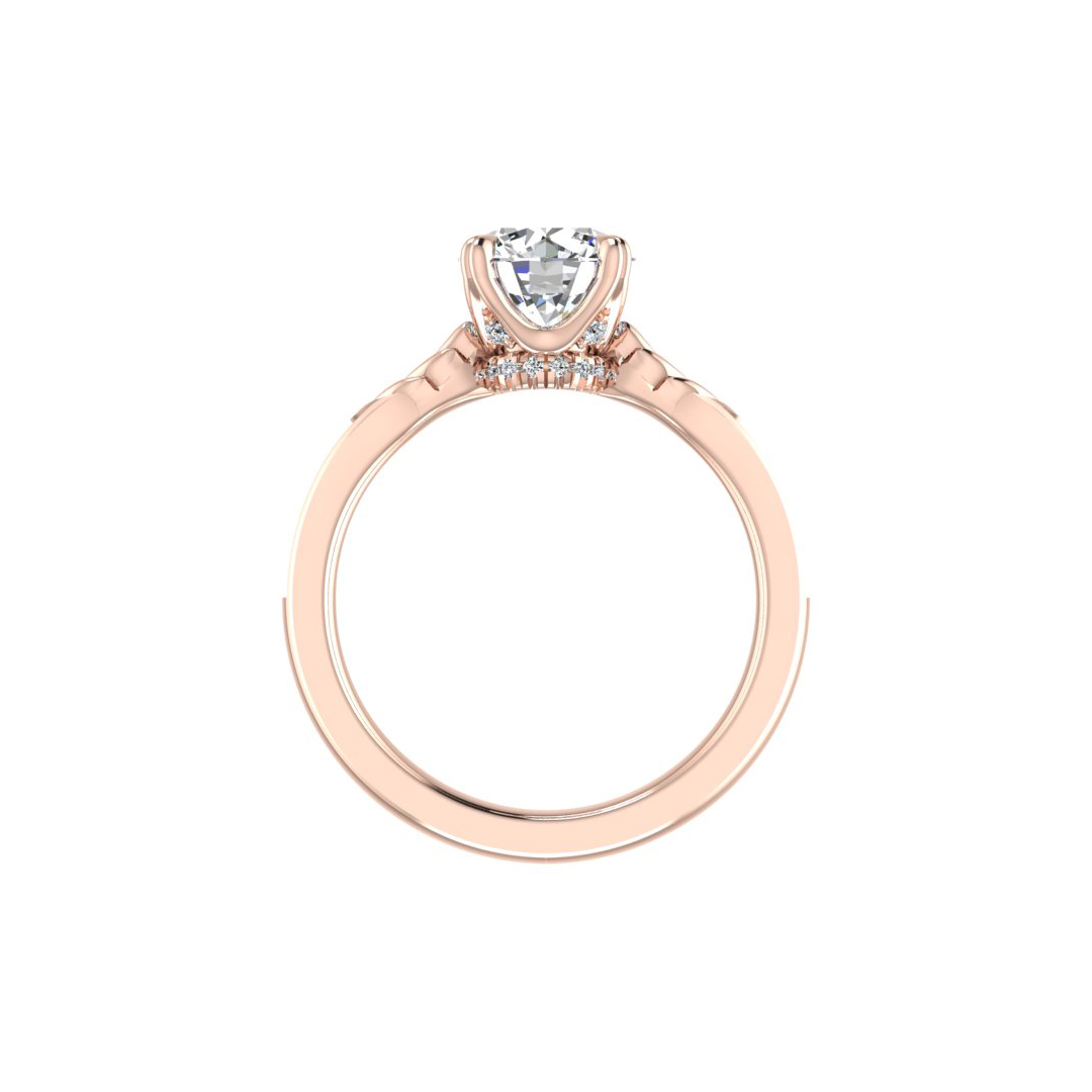 Jolene Pave Engagement ring